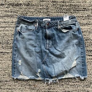 Good American Jean Skirt